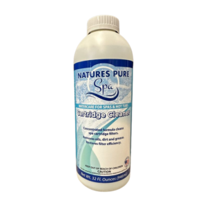 NATURES PURE SPA FILTER CARTRIDGE CLEANER QT